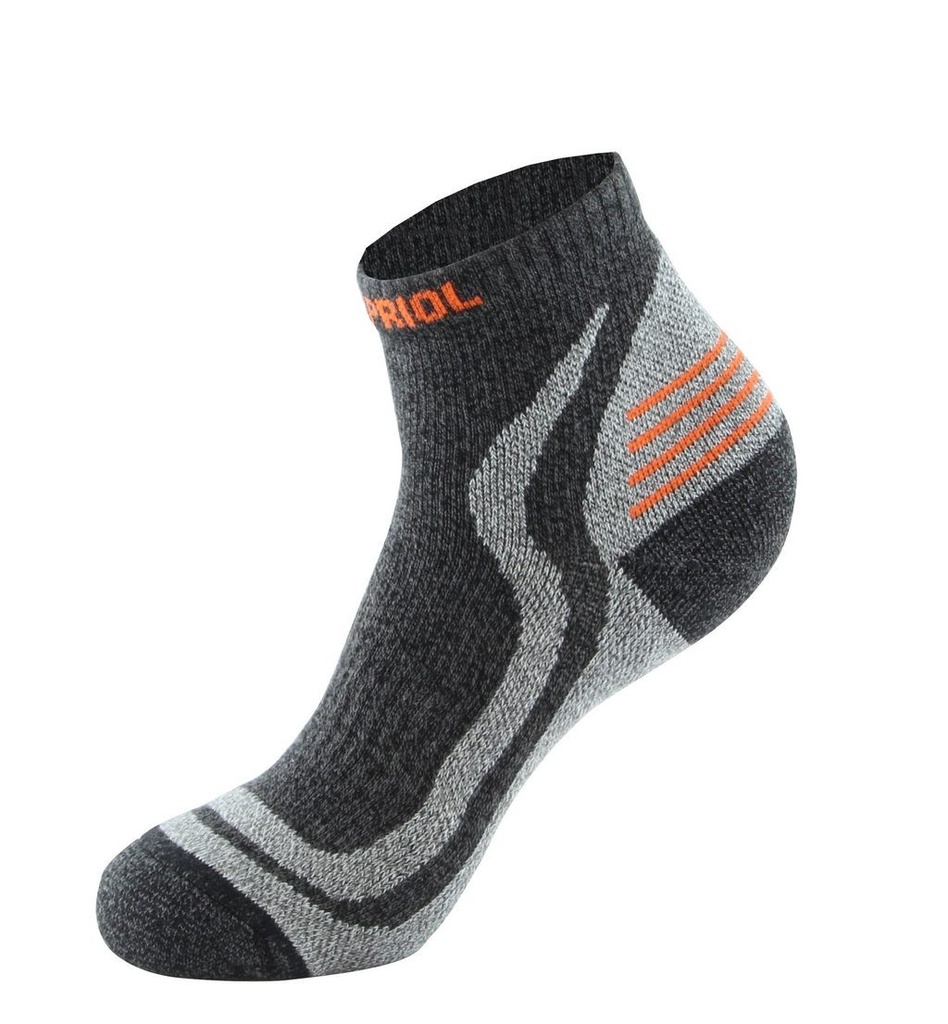 CHAUSSETTE TUNDRA LOW GRIS (1PR)