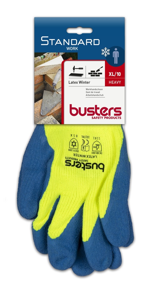 HANDSCHOEN LATEX WINTER (1PR)