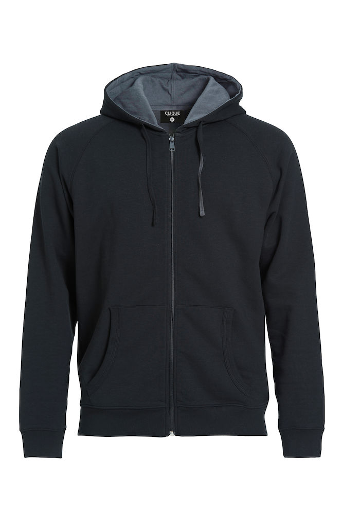 HOODY CLASSIC HEREN FULL ZIP HEREN CLIQ (1ST)