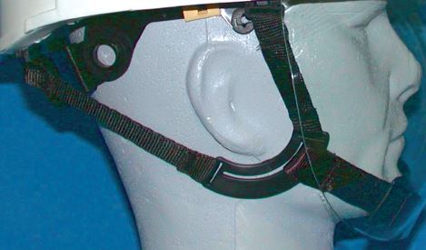 JUGULAIRE 4 + MENTIONNIERE IRIS II/KAR (1PC)