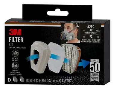 ENSEMBLES DE FILTRES 6002CR A2P2 (1ST)