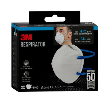 [1060181] STOFMASKER FFP2 8810 (3ST)