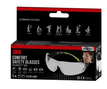 [1060187] LUNETTES DE SÉCURITÉ SF400C HELDER (1PC)