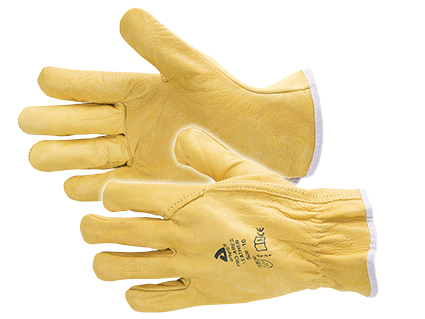 [1010069001] HANDSCHOEN PRO-ARES LEATHER (12PR)